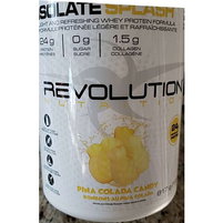 Carbs in Revolution Nutrition Isolate Splash Light and Refreshing Whey ...